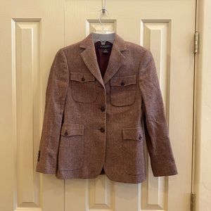 Brooks Brothers wool tweed blazer